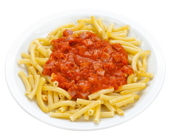 Maccaroni mit Tomatensoße